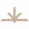 Ekena Millwork Redmond Smooth Timber Gable Bracket, Douglas Fir, 72"W x 36"H x 1 1/2"D x 5 1/2"F, 12/12 Pitch GBW072X36X0206RED00SDF - alternate 1